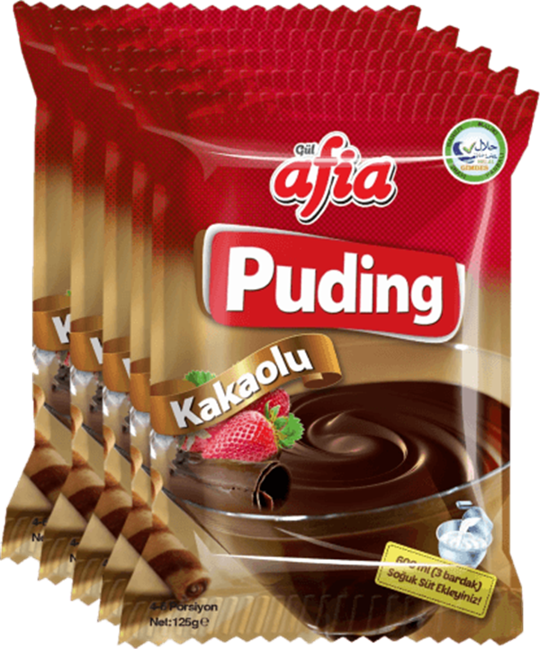 Afia Kakaolu Puding Set 5,li