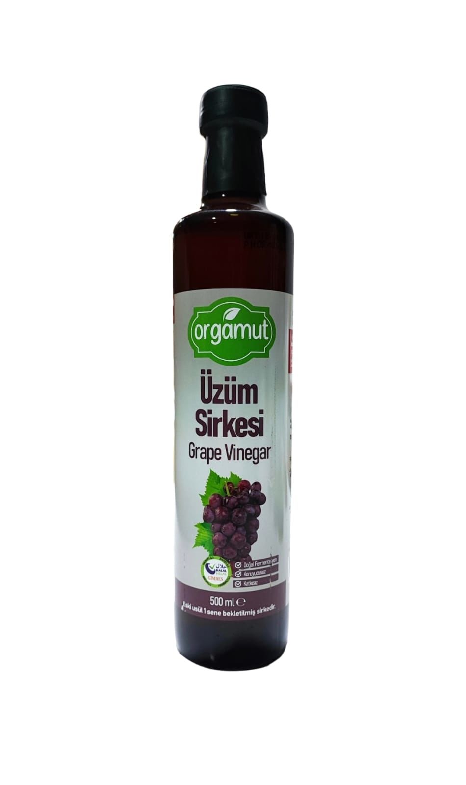 Orgamut Üzüm Sirkesi 500 Ml