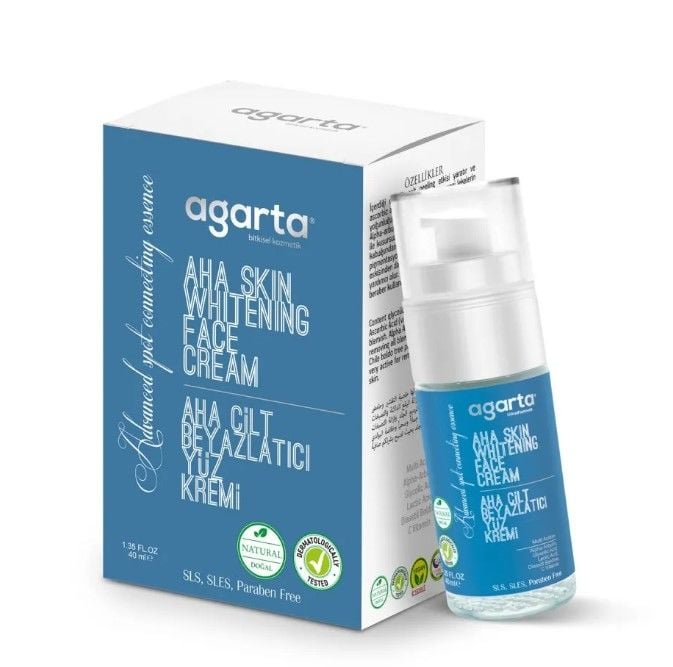 Agarta Doğal Cilt Yenileme Kremi - Leke Giderici 40 Ml