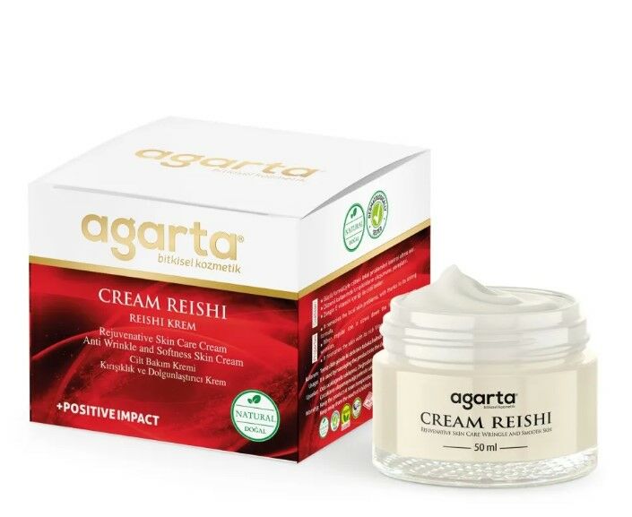 Agarta Doğal Yaşlanma Karşıtı Reishi Krem 50ml