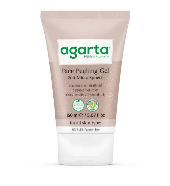 Agarta Doğal Peeling Cilt Temizleme Jeli 150ml