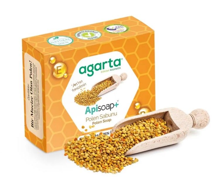 Agarta Doğal Apisoap Polenli Sabun 100gr