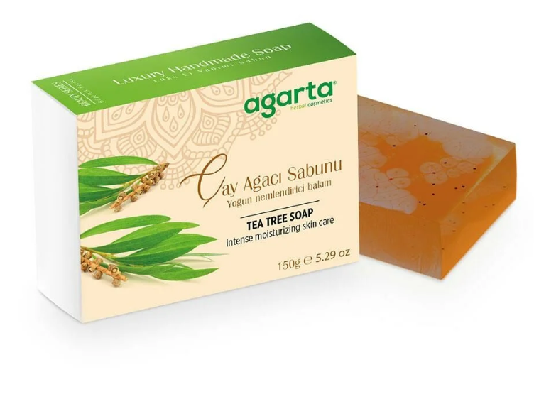 Agarta El Yapımı Doğal Çay Ağacı Sabunu 150gr