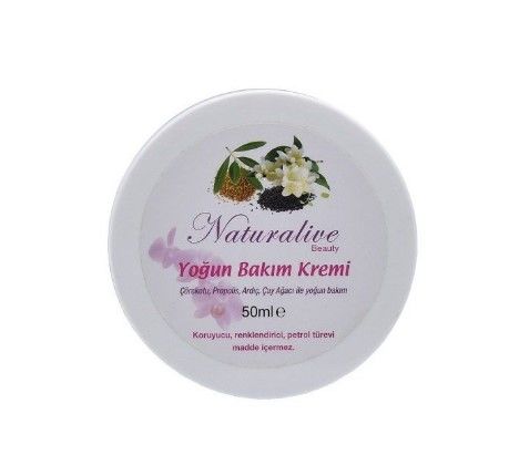 Naturalive Doğal Yoğun Bakım Kremi 50ml