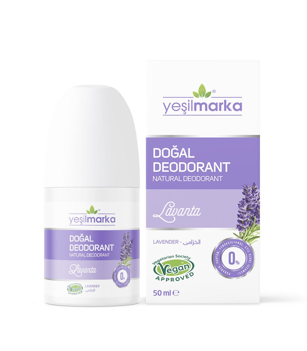 Yeşilmarka Doğal Deodorant – Lavanta 50ml