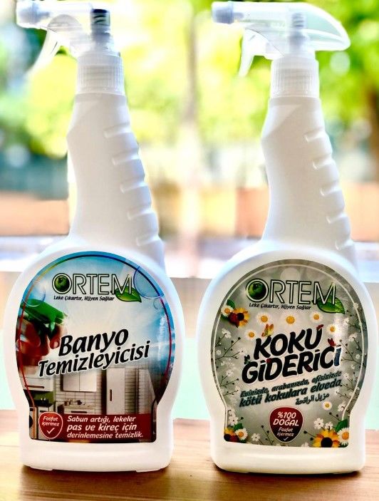 Ortem Banyo Temizleyicisi 750ml+Koku Giderici 750ml