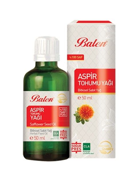 Balen Aspir Tohumu Yağı 50 Ml