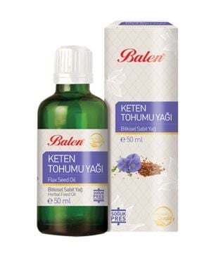 Balen Keten Tohumu Yağı 50 Ml