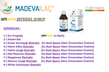 Apideva Propolisli Bitkisel Şurup 100ml