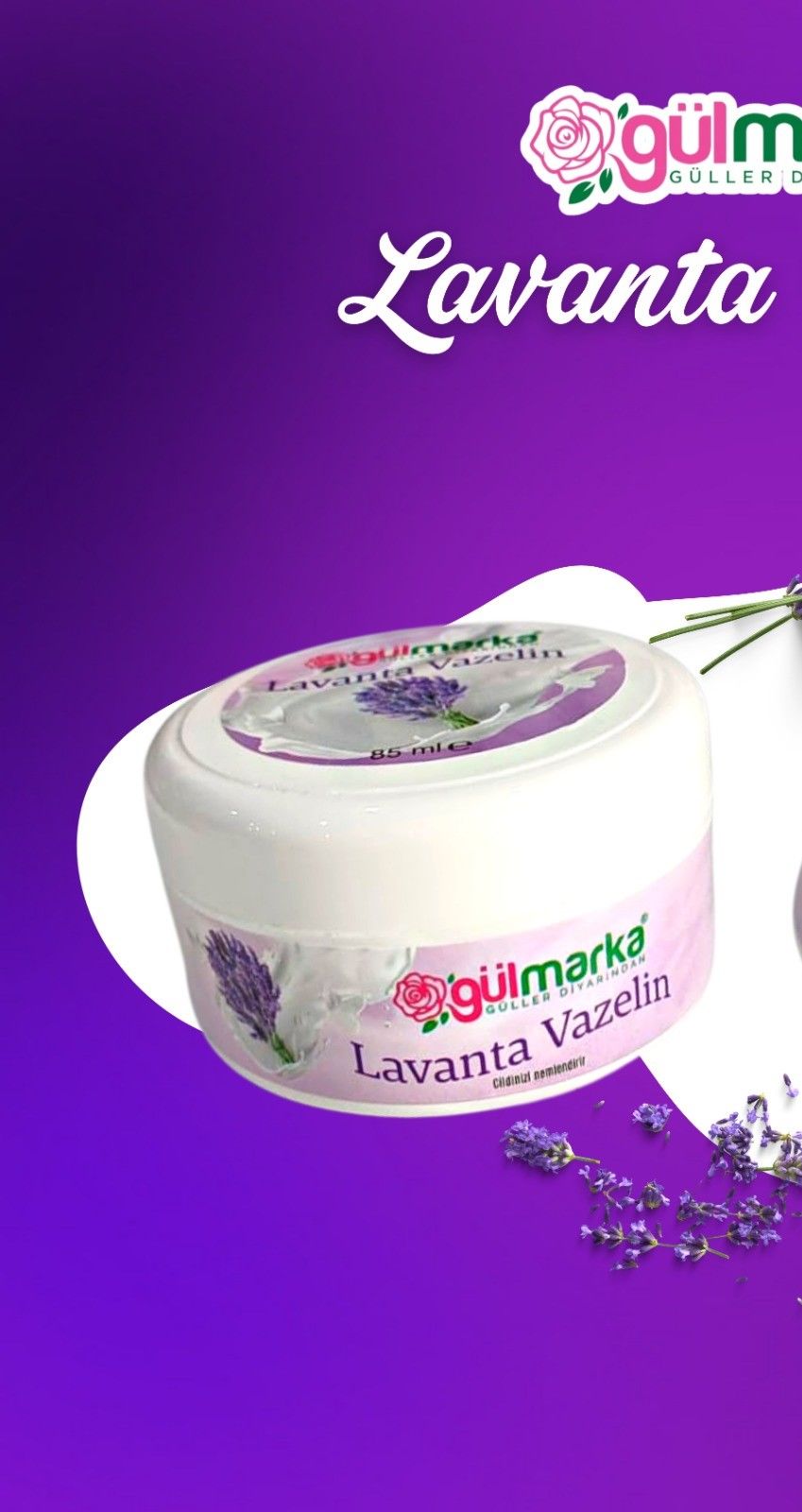 Gülmarka Lavanta Vazelin 85 ml