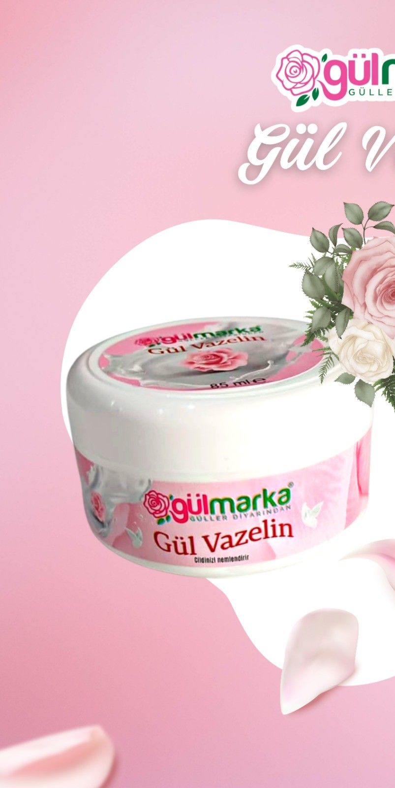 Gülmarka Gül Özlü Vazelin 85 ml