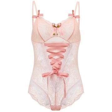 Pinky Dream Dantel Detaylı Bodysuit