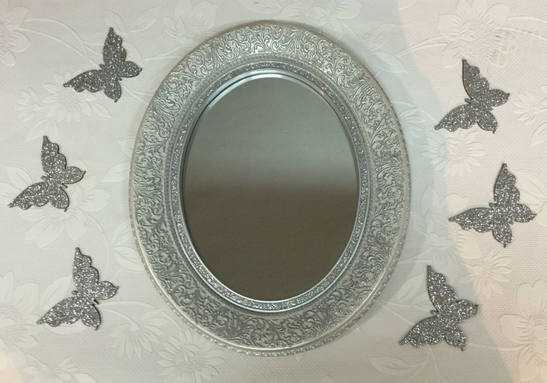 Kelebekler Dekoratif Ayna
