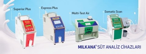MILKANA® SUPERIOR PLUS Süt Kalitesi Ölçüm Cihazı 6 Parametre/90 Saniye