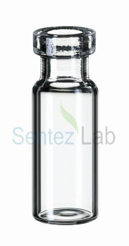 1.5ML CRIMP NECK VIAL, 32 X 11.6MM, CLEAR GLASS, 1ST HYDROLYTIC CLASS, WİDE OPENING