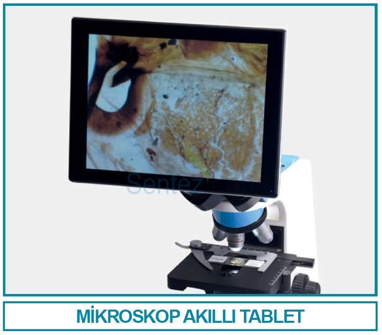İSOLAB mikroskop akıllı tablet