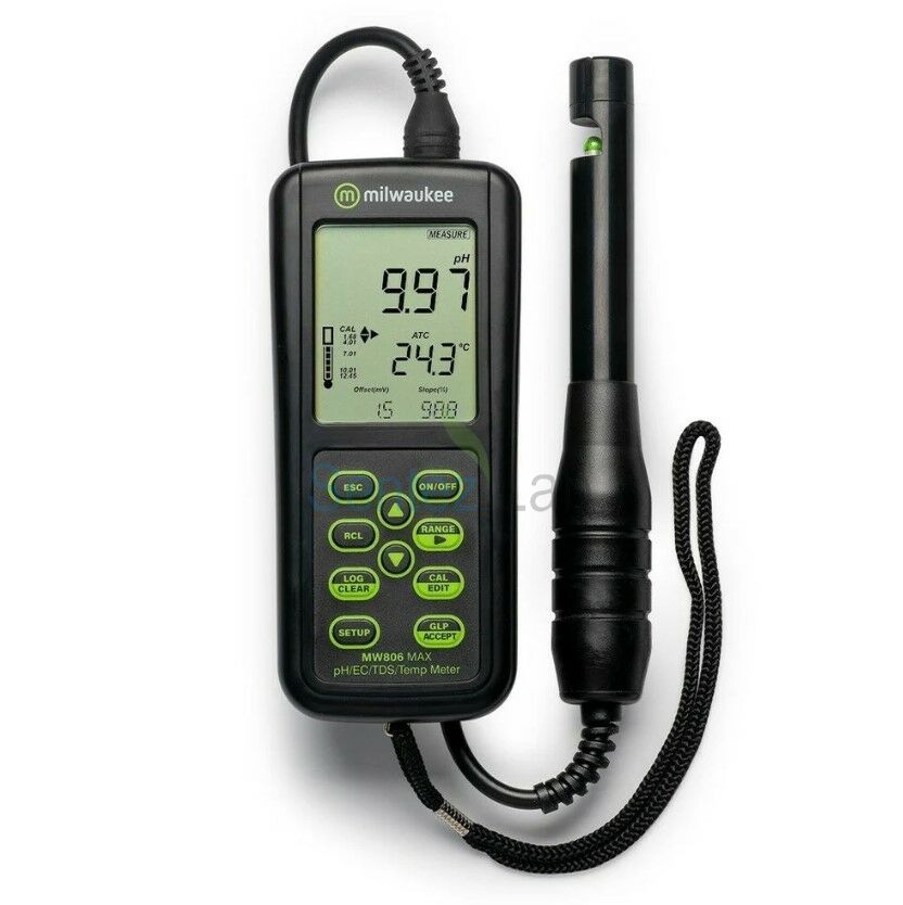 Milwaukee MW 806 MAX pH İletkenlik TDS Sıcaklık Ölçüm Cihazı