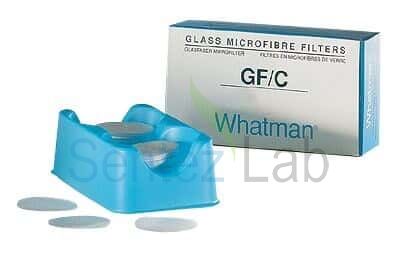 Whatman 1822-110 Grade GF/C Glass Fiber Filter Paper without Binder, Diameter: 11 cm, Pore Size: 1.2µm (Pack of 100)