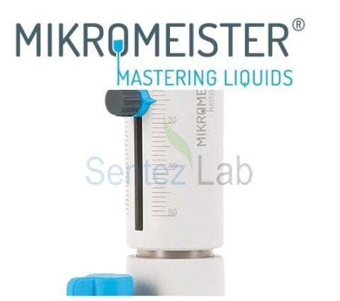 Mikromeister Şişe tipi Dispenser 1,0 - 10,0 ml vanalı
