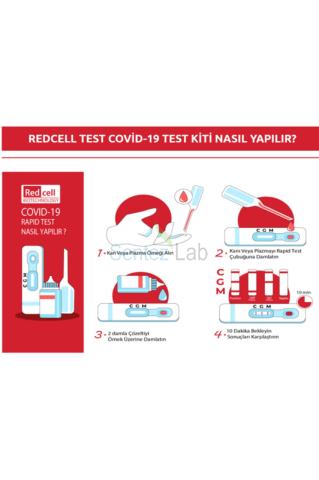 Hızlı Tanı Kiti Antikor Testi (Rapid Test) 1 Paket ile 5 Test Yapılır