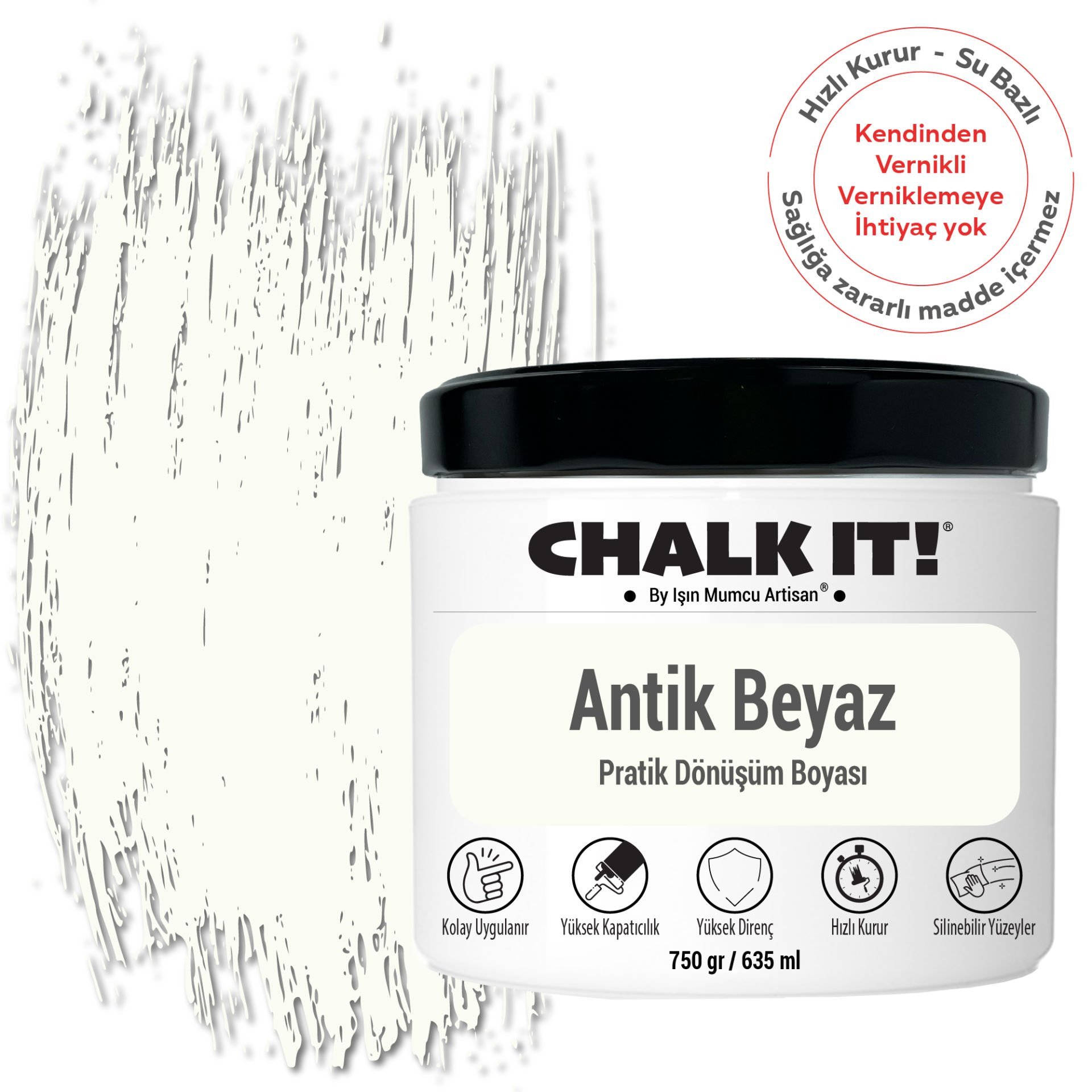 Chalk It Antik Beyaz