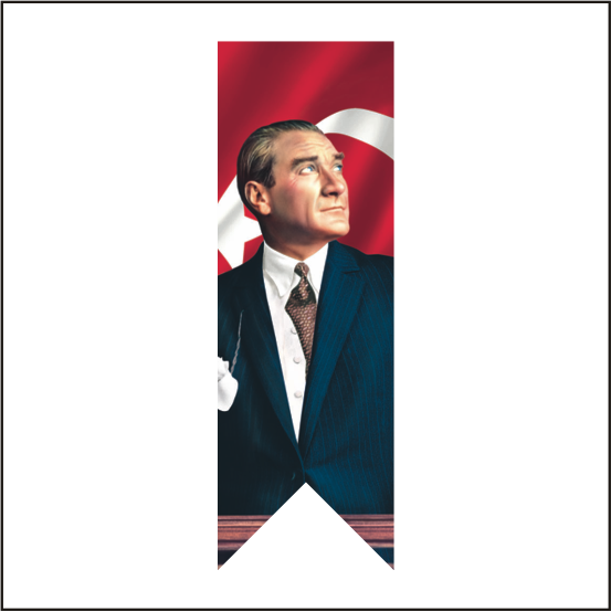 Atatürk Posteri Kırlangıç-1-   50*150 cm
