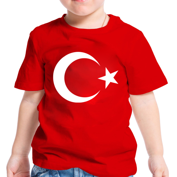 Ayyıldız T-Shirt Çocuk 12-13 Yaş (XSMALL) - 10 adet