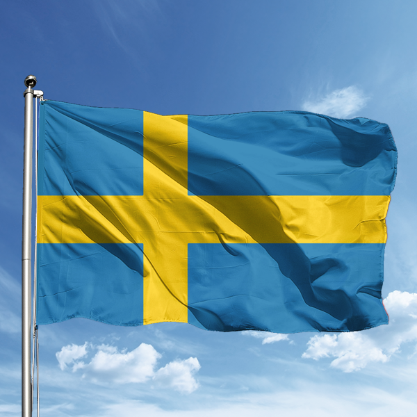 İsveç Bayrağı 100x150 cm