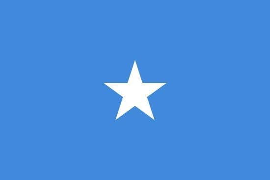 Somali 15x22,5 Masa Bayrağı (Direksiz)
