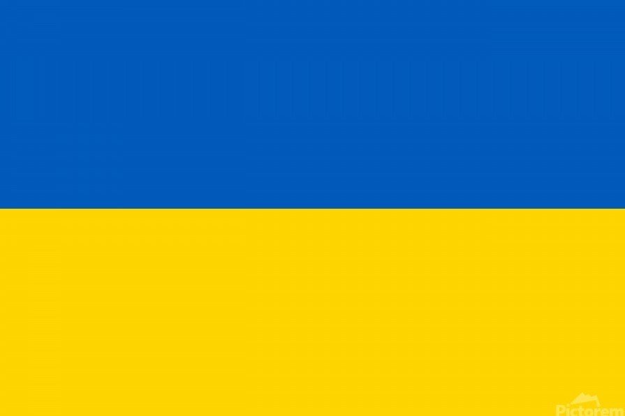 Ukrayna 15x22,5 Masa Bayrağı (Direksiz)