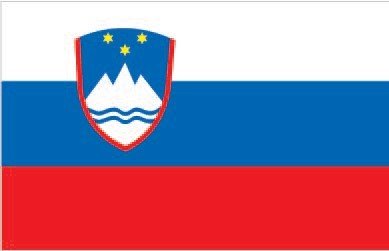 Slovenya 15x22,5 Masa Bayrağı (Direksiz)