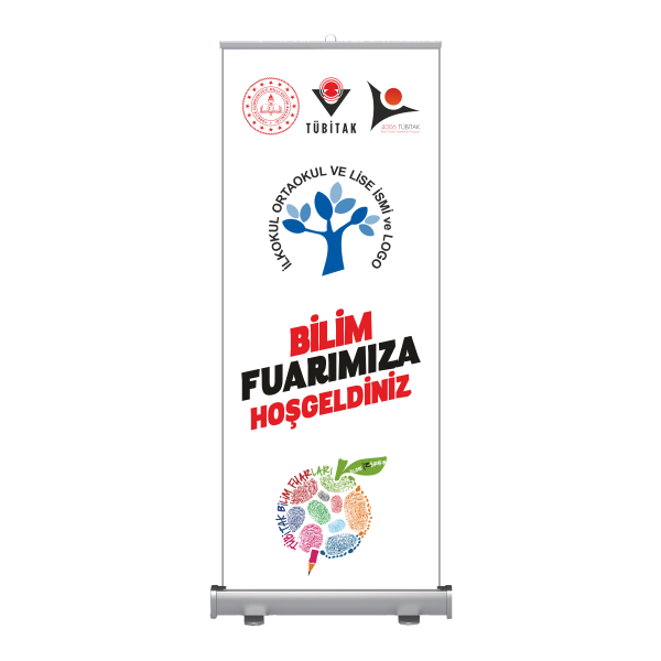 Bilim Fuarı Roll up Banner-4