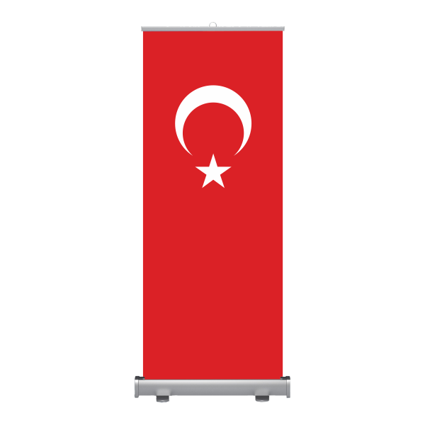 Türk Bayrağı Roll up Banner-9