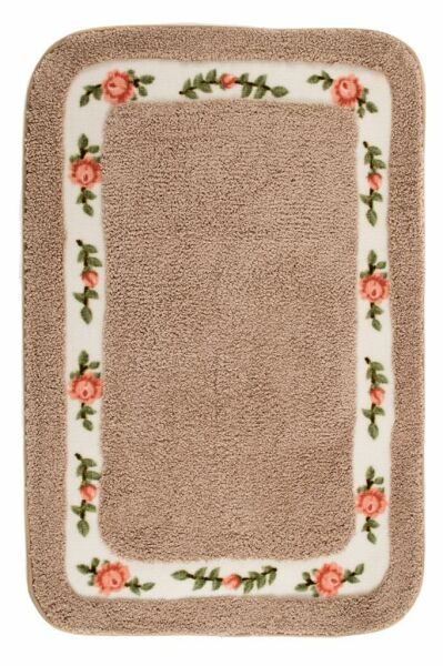 Giz Home Gül Banyo Paspası 70X120 Brown