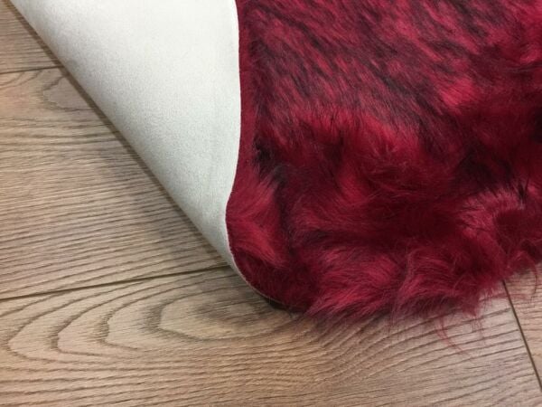 Giz Home Alaska Peluş Post Halı 120x180 Kırmızı Kırçıllı