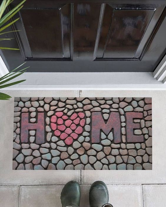 Giz Home Mozaik Kapı Paspası 45X75 8824-05