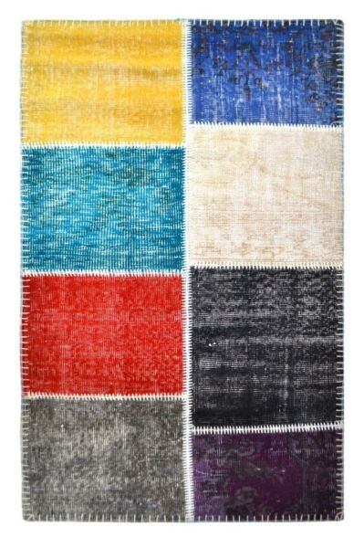 Giz Home Anadolu Patchwork El Örgüsü Halı 80X150