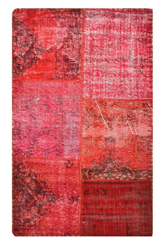 Giz Home Anadolu Patchwork El Örgüsü Halı 80X150