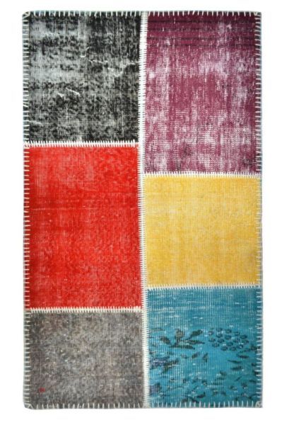 Giz Home Anadolu Patchwork El Örgüsü Halı 80X150