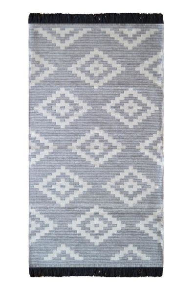 Giz Home Mina Kilim 120x180 Cm Gri Motif