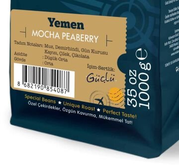 Moliendo Yemen Mocha Yöresel Kahve