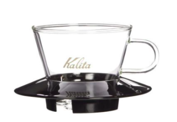 Kalita Cam Wave Dripper 155 Siyah