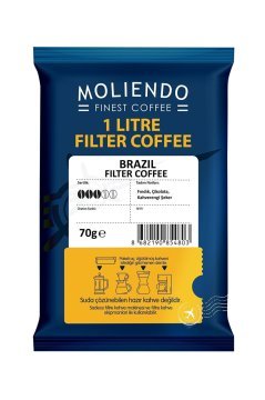 Moliendo 1 Litre Brazil Filter Coffee 10 x 70 g