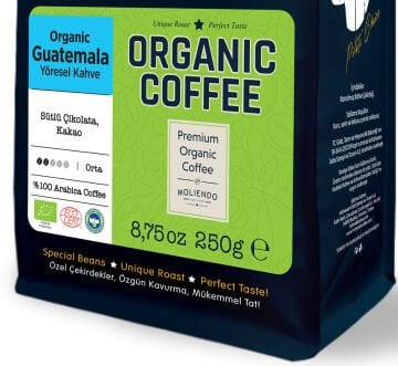 Moliendo Organic Guatemala SHB Yöresel Kahve 250 g (Çekirdek)