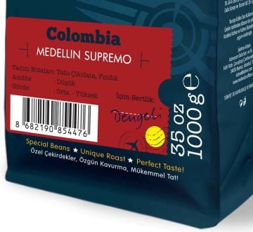 Moliendo Colombia Medellin Supremo Yöresel Kahve Avantaj Paketi 6x1 Kg.