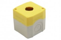 Bemis Tekli Plastik Buton Kutusu -Sarı- (BT3-1011-0002)