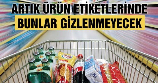 Gıda Etiketlerinde Yeni Dönem