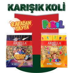 Arbella Uzay Sevimli Rakamlar 2'li Karma Koli 24x350g