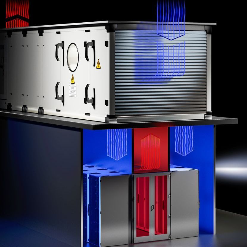 Rittal Air Handling Unit High-efficiency room cooling for large data centres