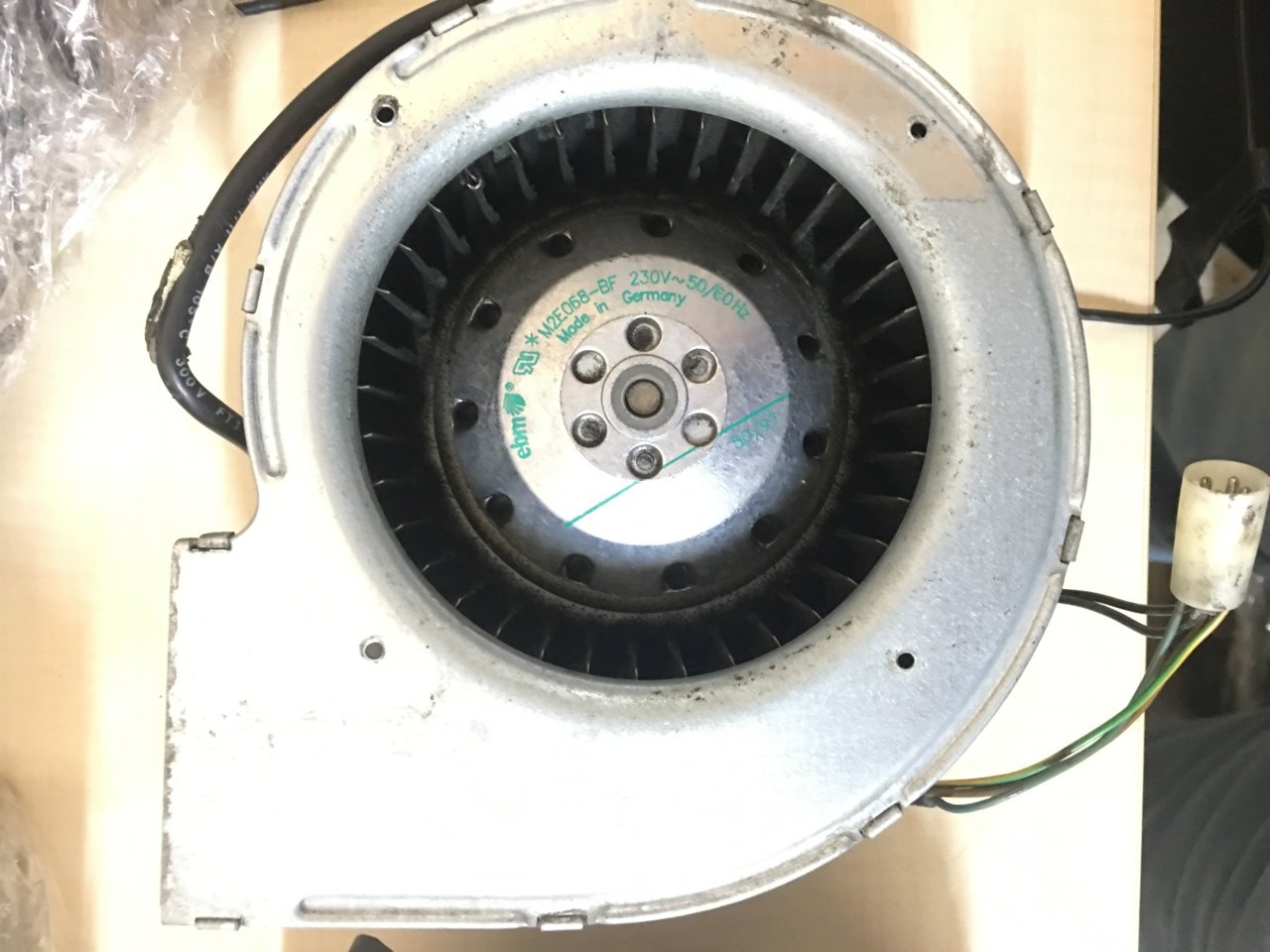 Radial Santrifüj Fan M2E068, 230V,